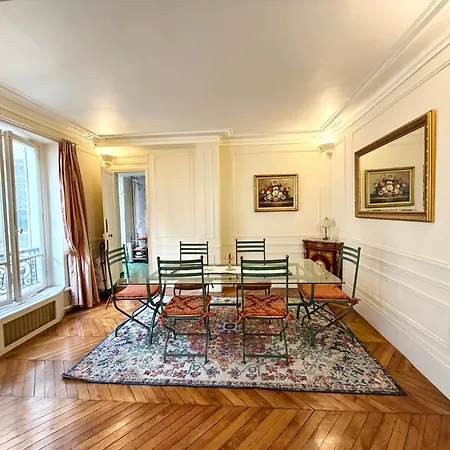 Elegant Haussmann-style Avenue Kleber Apartmán *