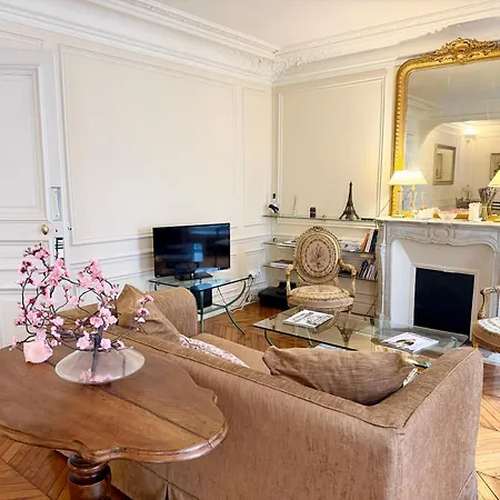 Apartmán Elegant Haussmann-style Avenue Kleber *